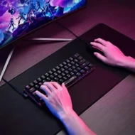 Teclado portátil para juegos mecánico, 60 % teclado para jugadores con cable - Imagen 8