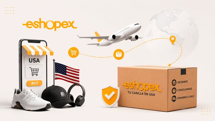 Recibe tus compras de Road Runner Sports en Chile con el servicio de eShopex.