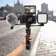 Kit de cámara creadora Minolta MND60V 64 MP 4K60FPS Ultra HD VLOG excelente - Imagen 2