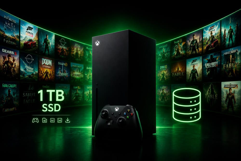 Xbox en USA con la Xbox Series X All-Digital de 1 TB para juegos digitales.