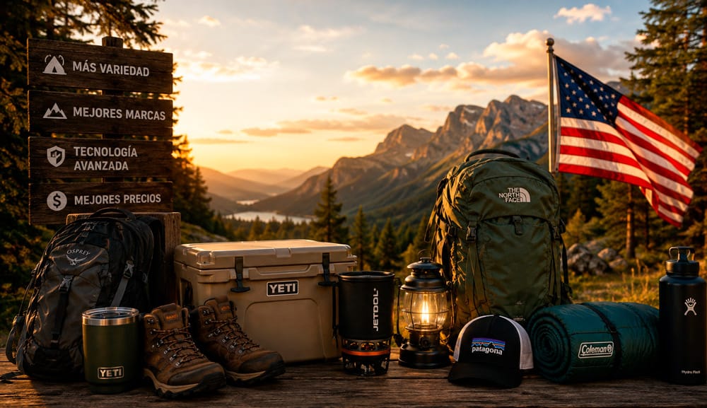 Carpas de camping disponibles en Estados Unidos
