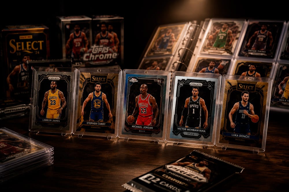 Cartas deportivas en Estados Unidos para colección