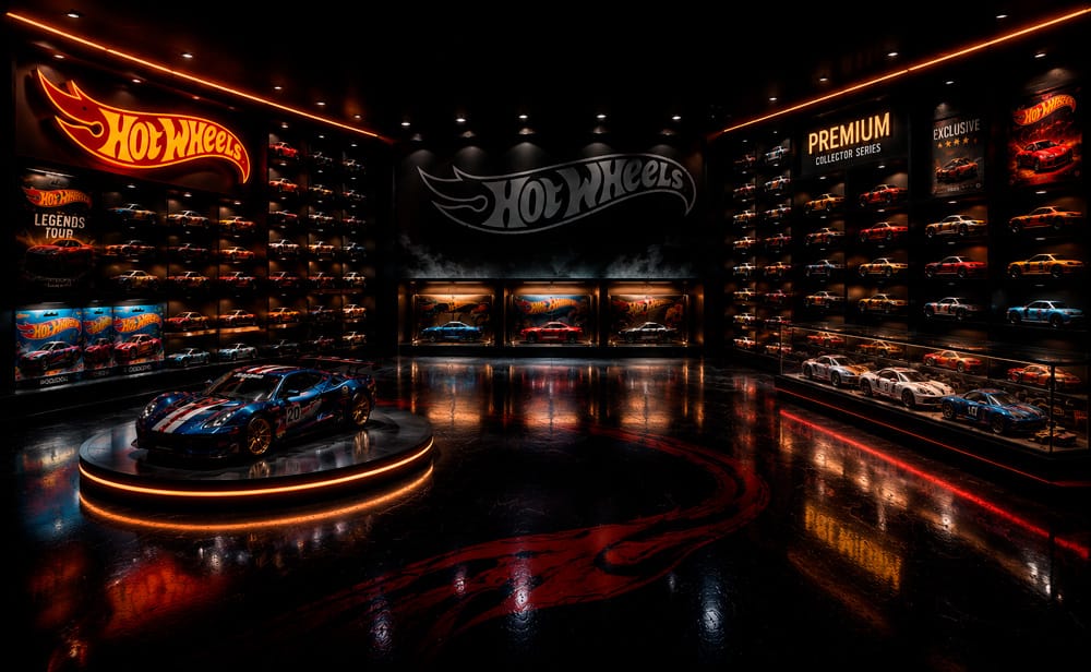 Hot Wheels y autos a escala en USA