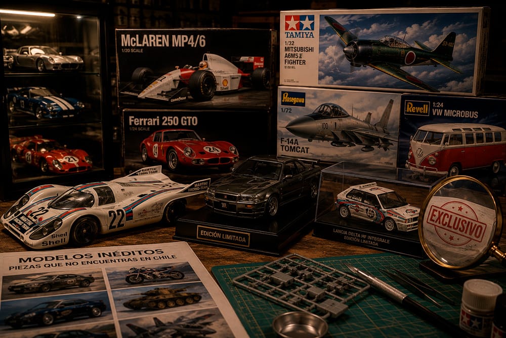 Kits de modelismo Tamiya disponibles en USA