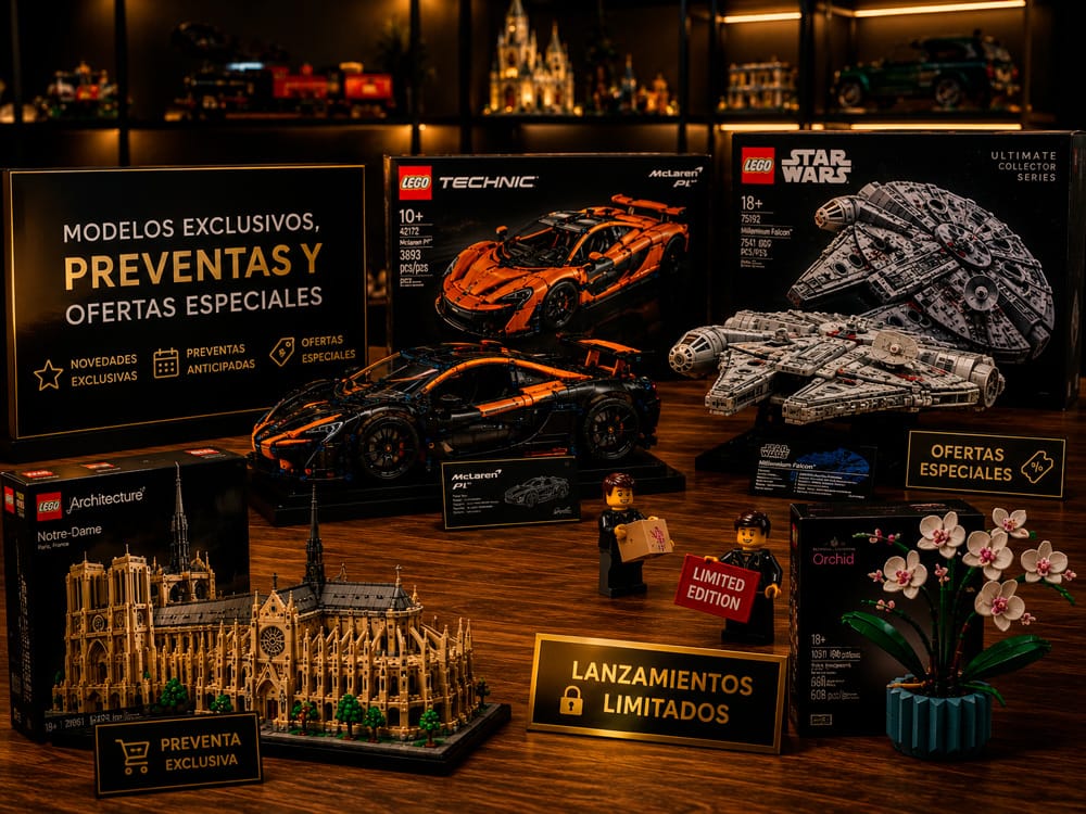 Sets LEGO exclusivos de gran tamaño en USA