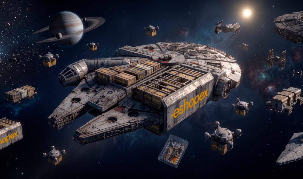 Coleccionables Star Wars comprados en Estados Unidos