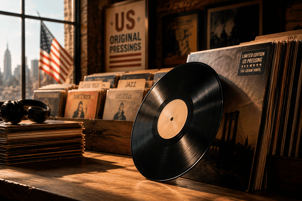 Discos LP originales para coleccionistas en USA