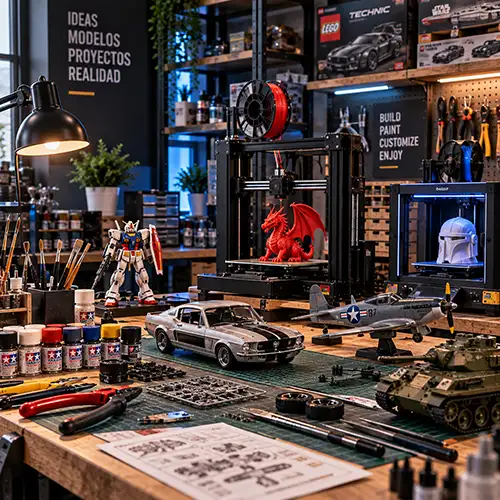 Importación de artículos para hobbies, modelismo e impresión 3D desde China