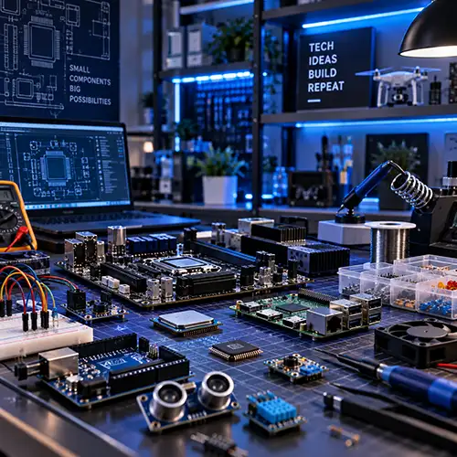 Importación de componentes electrónicos, placas y sensores desde China