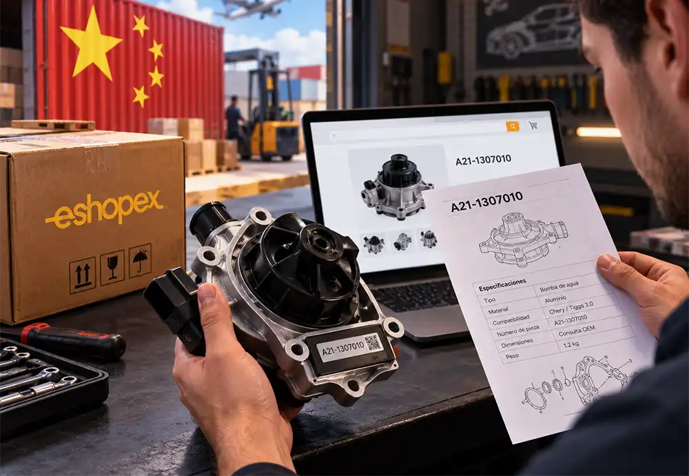 Verificación técnica de número de pieza y repuestos mecánicos de China