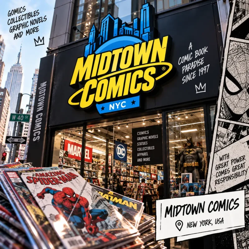 Tienda de cómics online Midtown Comics New York