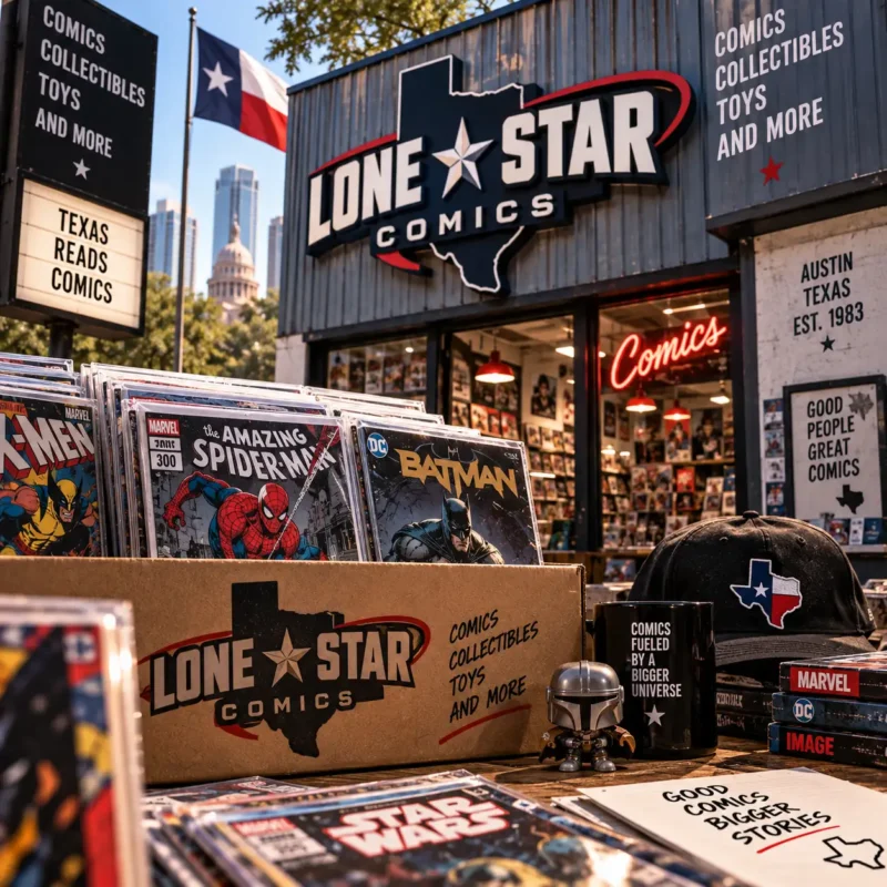 Tienda especializada Lone Star Comics USA