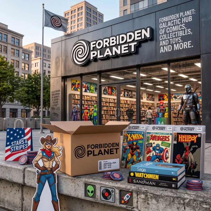 Tienda de cultura pop y cómics Forbidden Planet