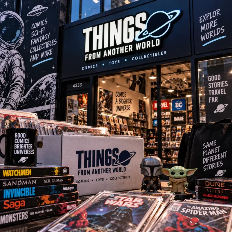 Tienda de novelas gráficas y manga Things From Another World