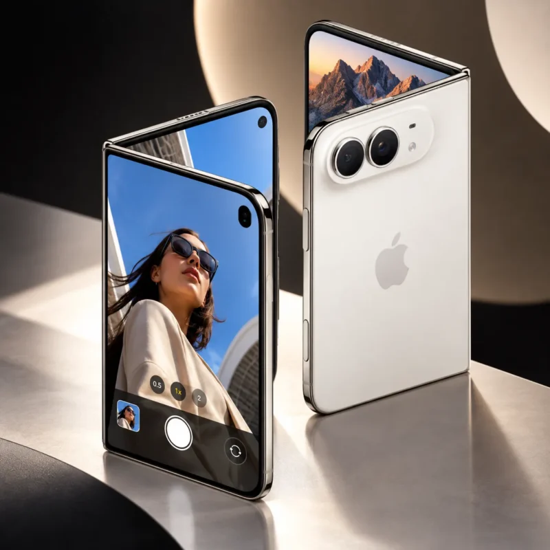Sistema de doble cámara Fusion de 48 MP del iPhone Duo