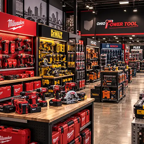 Logotipo de Ohio Power Tool para compra de herramientas profesionales