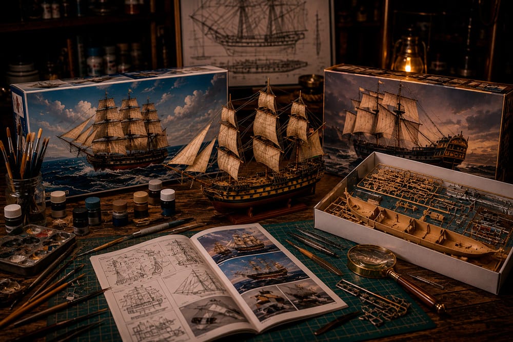 Modelos Revell para armar