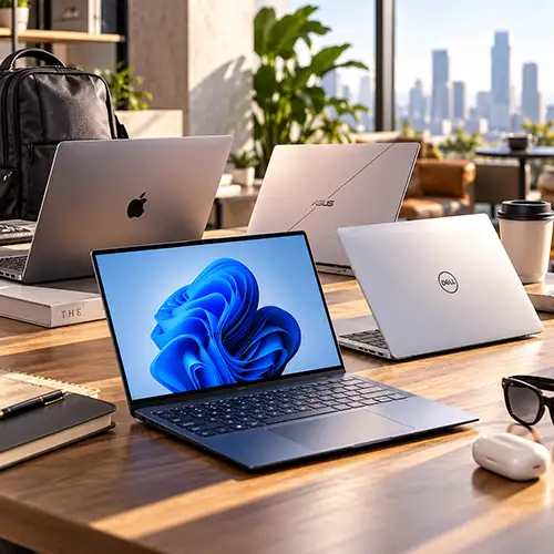 Notebook ultraligero y delgado para máxima portabilidad