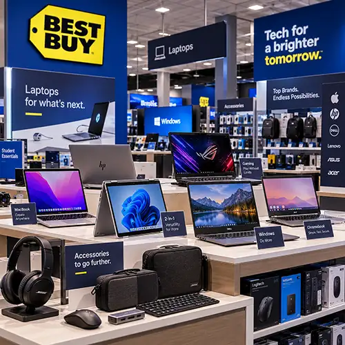 Tienda Best Buy de notebooks, laptops y computación en USA