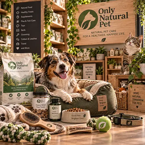 Tienda de productos naturales e insumos para mascotas Only Natural Pet