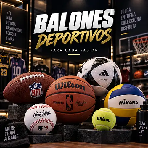 Balones oficiales de básquetbol y fútbol Wilson y Nike