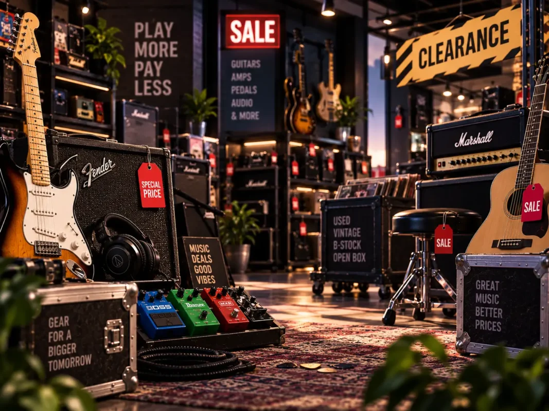 Ofertas y liquidaciones de equipo musical en usa