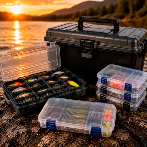 Equipamiento de pesca en USA disponible en Bass Pro Shops