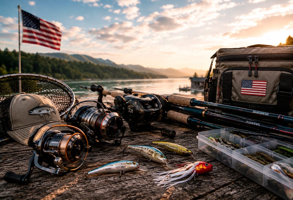Cañas y carretes de pesca Daiwa disponibles en USA