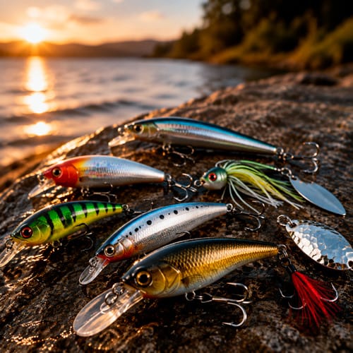 Señuelos de pesca Rapala disponibles en Estados Unidos