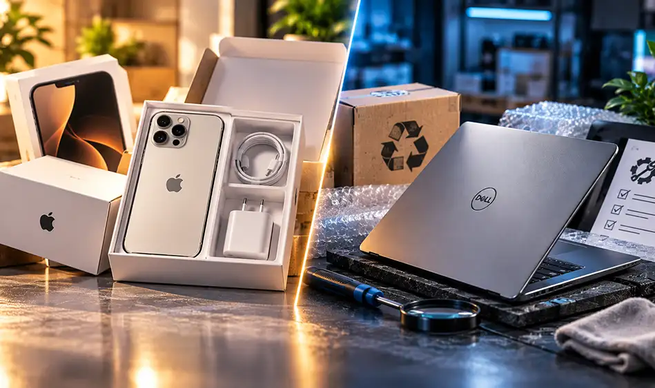 Diferencia entre reacondicionados y open-box