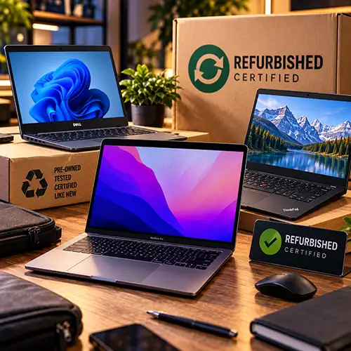 Notebooks y laptops reacondicionados