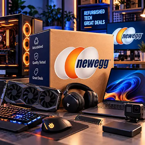 Productos reacondicionados disponibles en Newegg