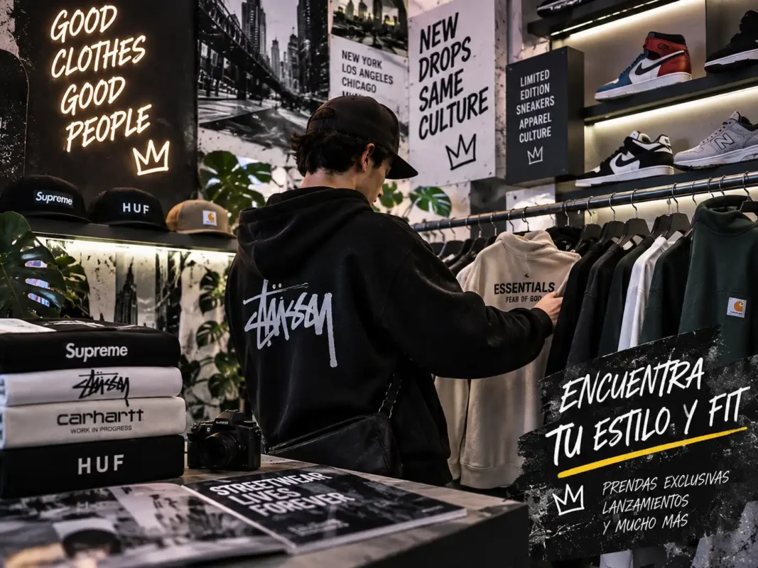 Tiendas de ropa streetwear en Estados Unidos