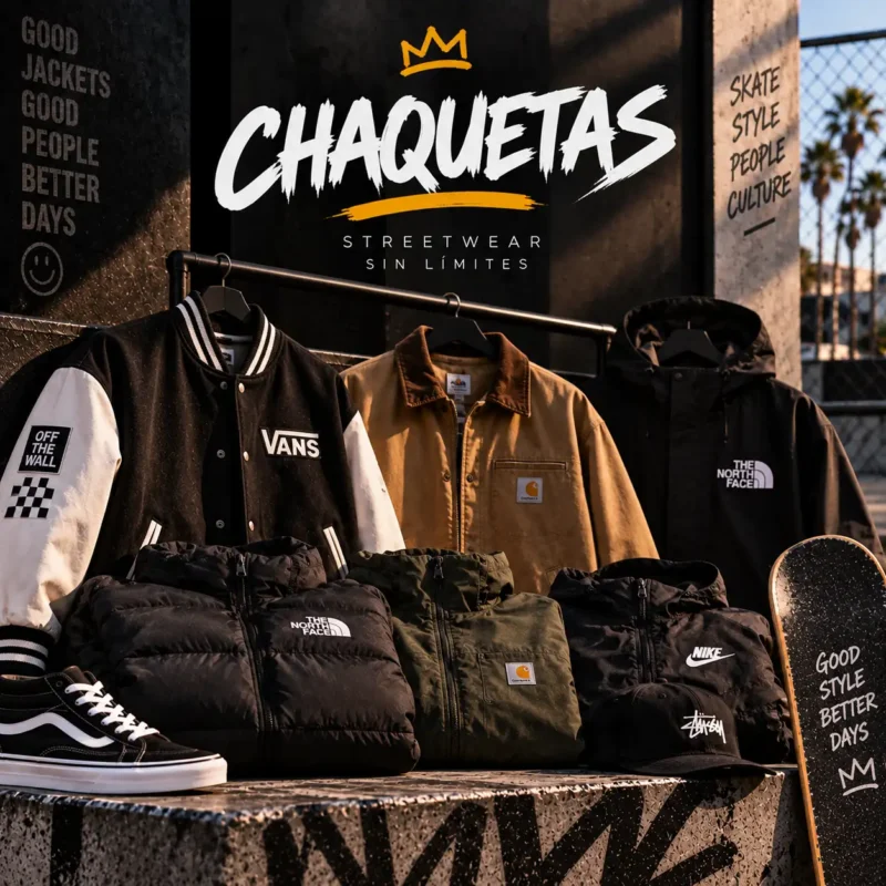 Chaquetas streetwear importados