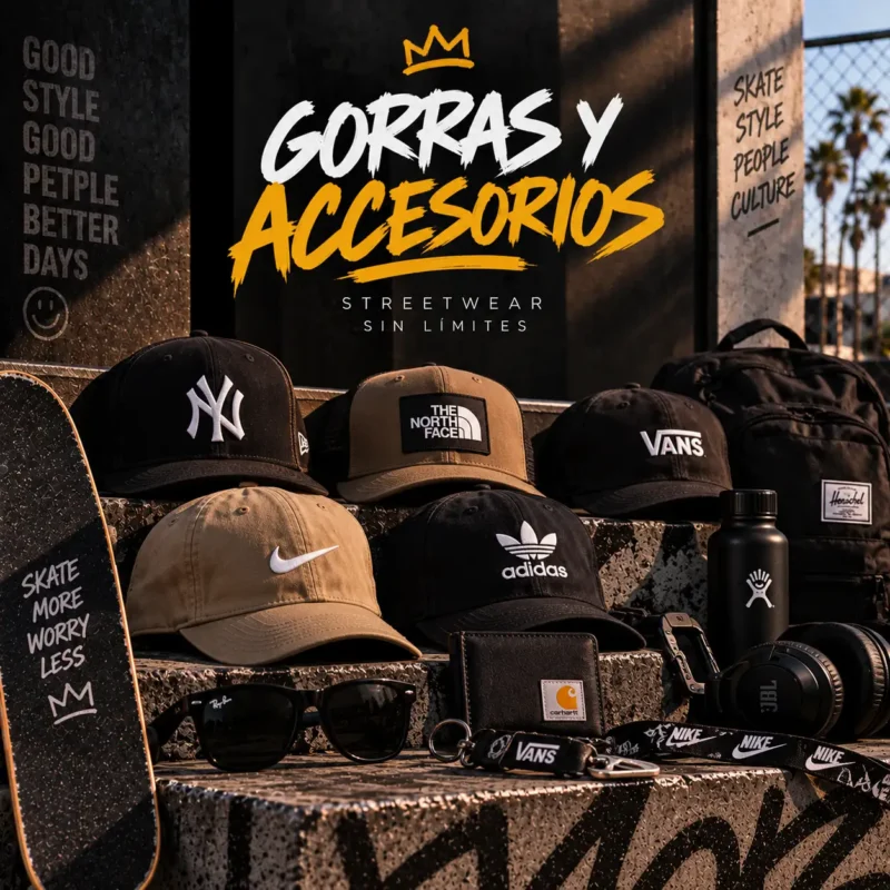 Ropa y accesorios streetwear importados