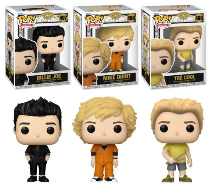 Green Day Funko Pop! Set de 3! - Imagen 1