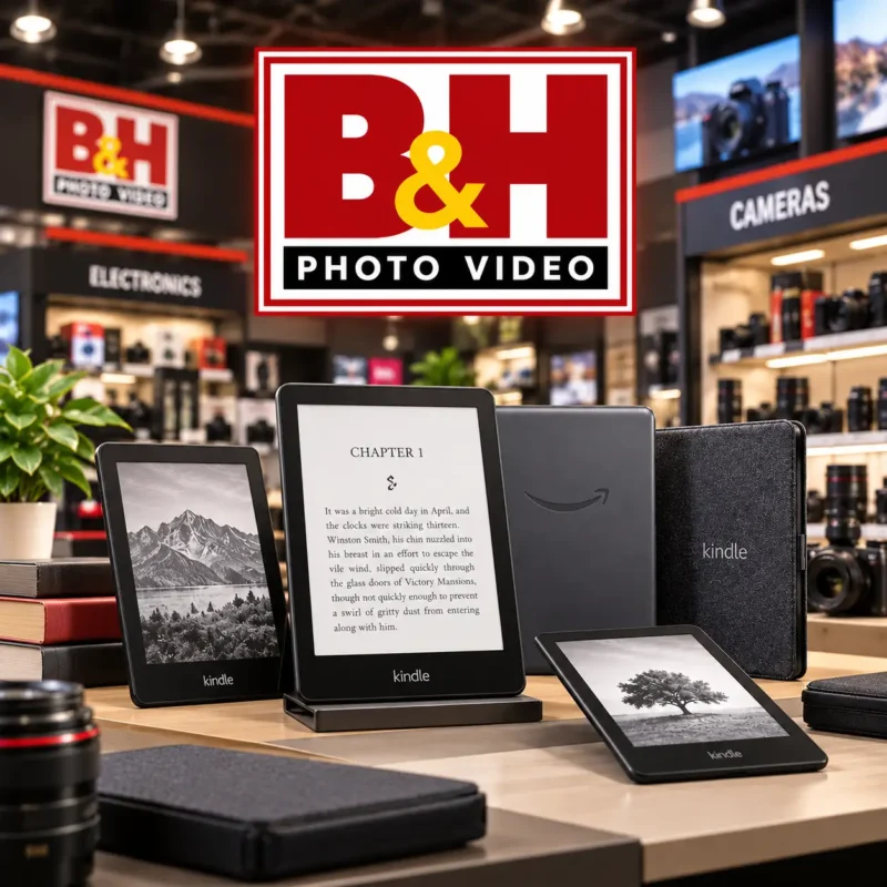 Lector Kindle y accesorios para lectura digital disponibles en QVC.